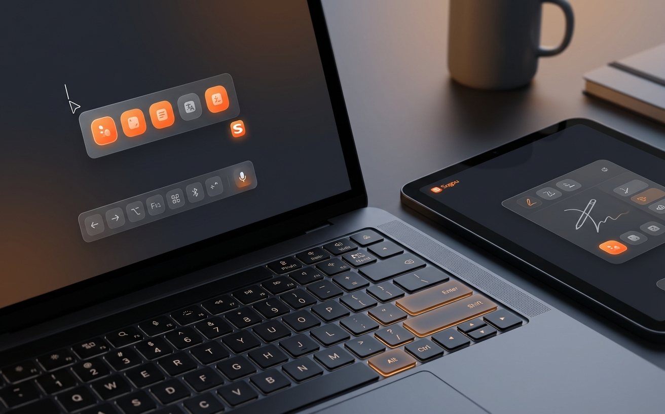 搜狗输入法快捷键与键盘排查示意